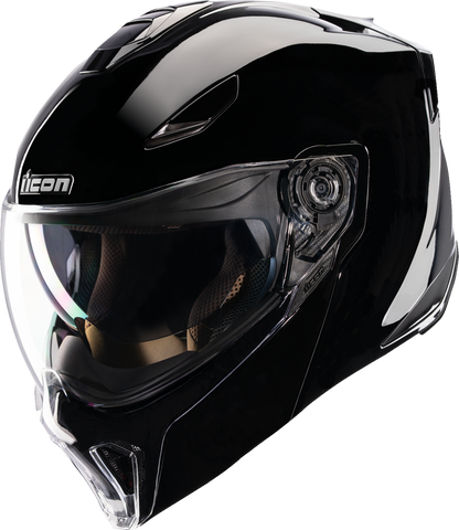 ICON Threshold™ Modular Helmet - Solid - Gloss Black - Medium 0100-2813