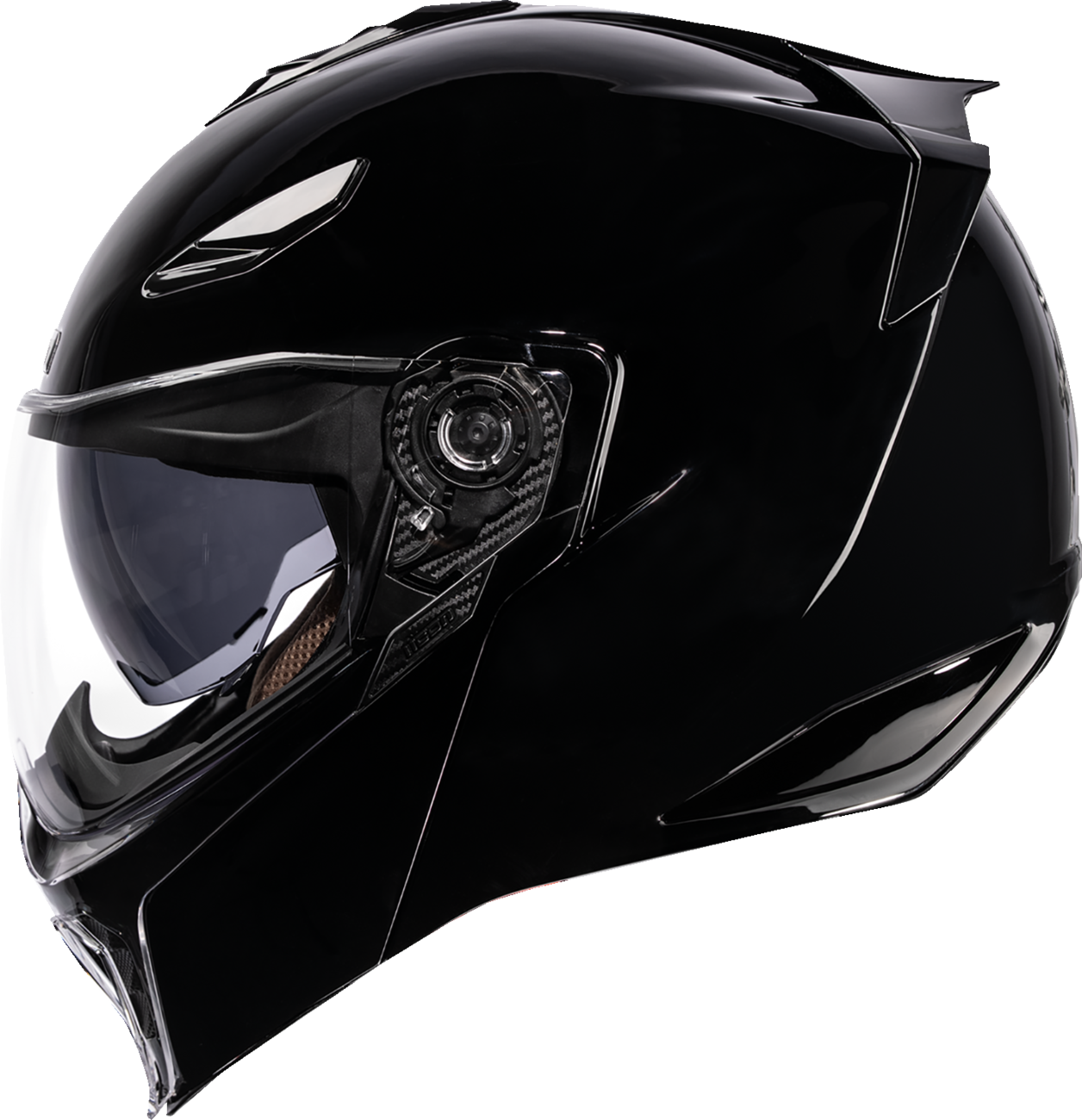 ICON Threshold™ Modular Helmet - Solid - Gloss Black - 3XL 0100-2817