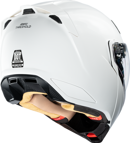 ICON Threshold™ Modular Helmet - Solid - Gloss White - XS 0100-2818