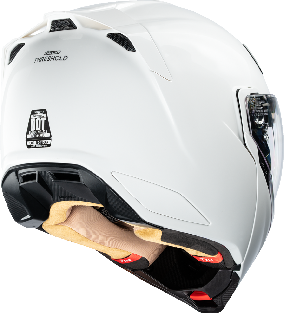 ICON Threshold™ Modular Helmet - Solid - Gloss White - 3XL 0100-2824