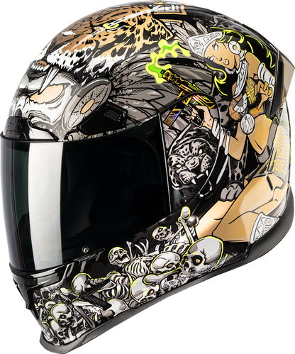 ICON Airframe Pro™ Helmet - Aztec Nine - Gold - Medium 0101-19168