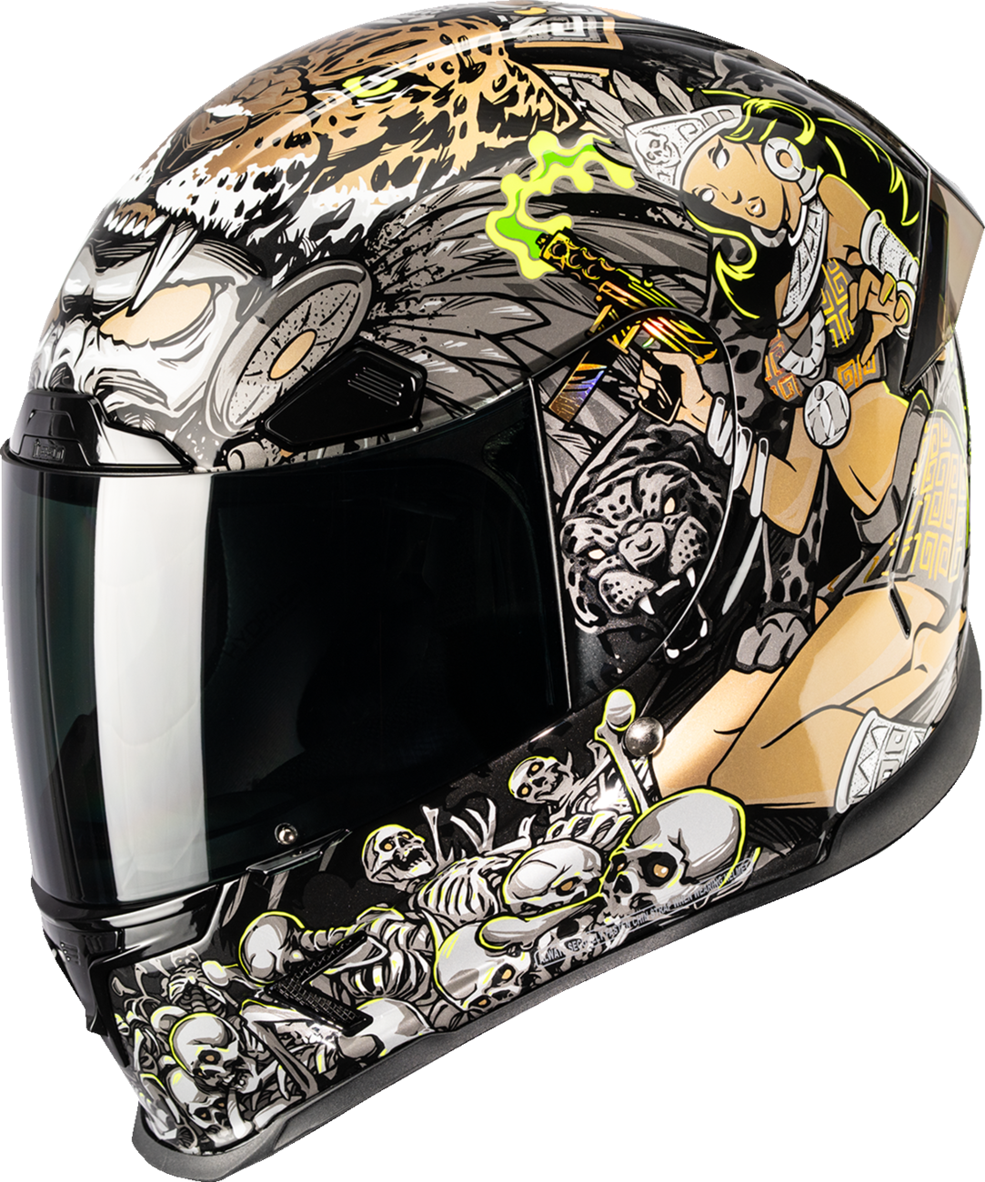 ICON Airframe Pro™ Helmet - Aztec Nine - Gold - 3XL 0101-19172