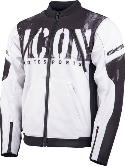 ICON Merc3 Anomaly™ Jacket - White - XL 2820-7926