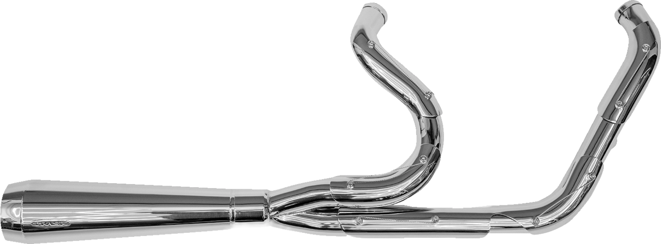 TRASK 2-into-1 Assault Exhaust System - Full Polished TM-5020PO