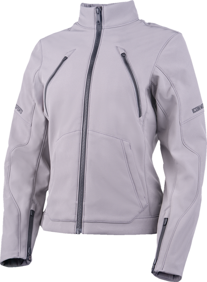 ICON Women's Merc3™ Jacket - Gray - Small 2822-1917