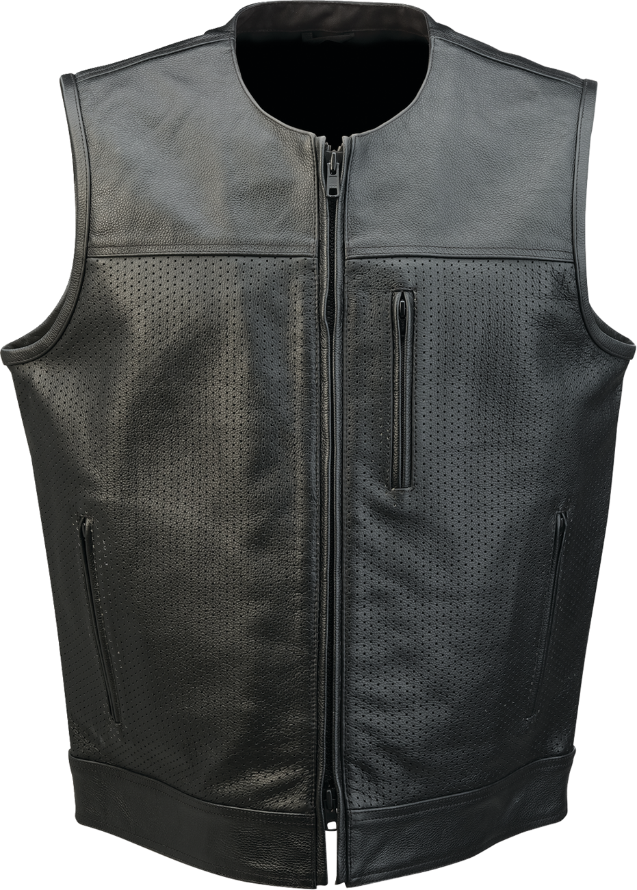 Z1R Patriot Perforated Vest - Black - Large 28300789