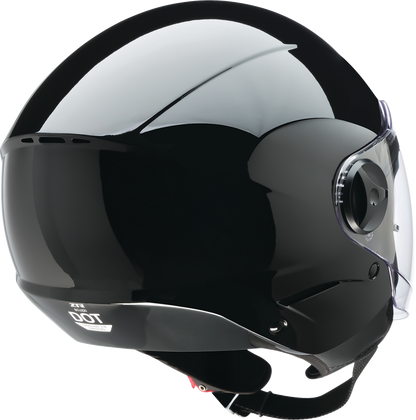 Z1R Scuzzi Helmet - Solid - Black - XS 0104-3593
