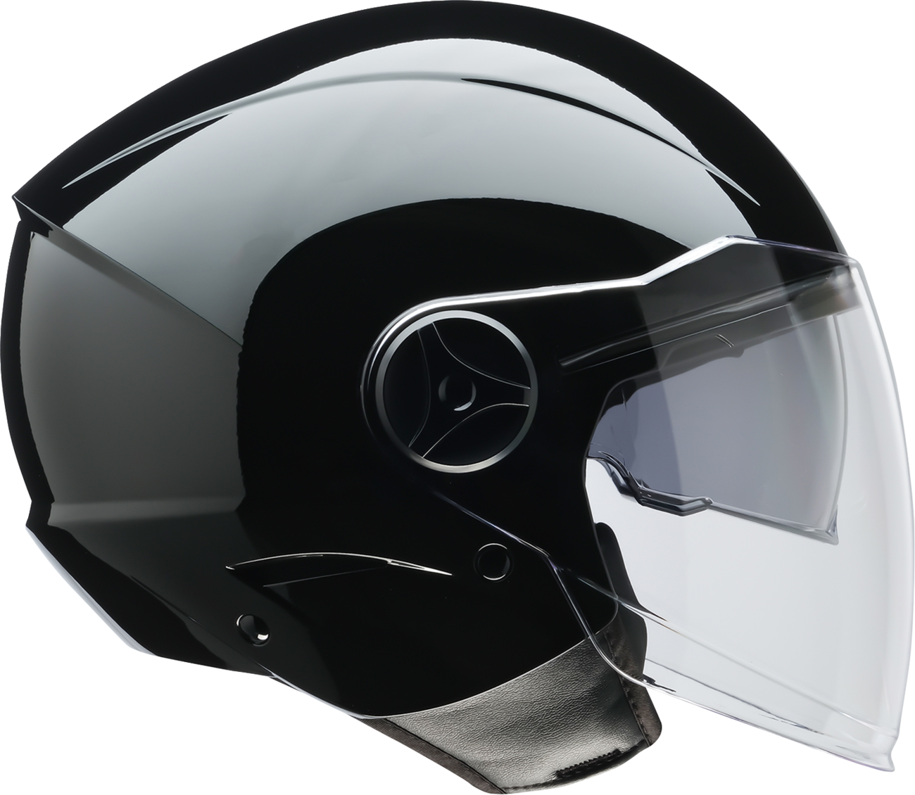 Z1R Scuzzi Helmet - Solid - Black - Medium 0104-3595