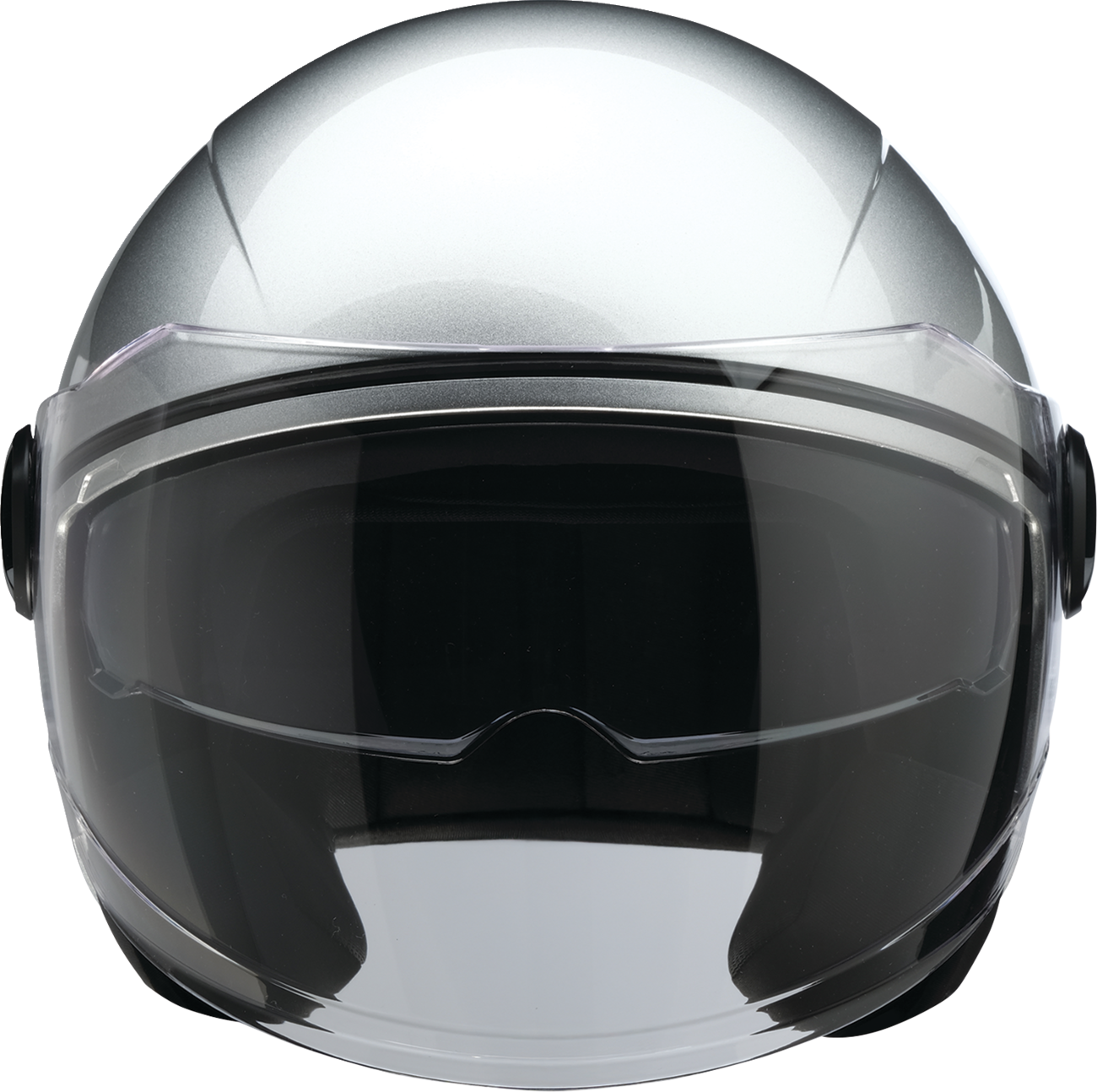 Z1R Scuzzi Helmet - Solid - Silver - Large 0104-3614