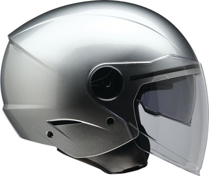 Z1R Scuzzi Helmet - Solid - Silver - Small 0104-3612