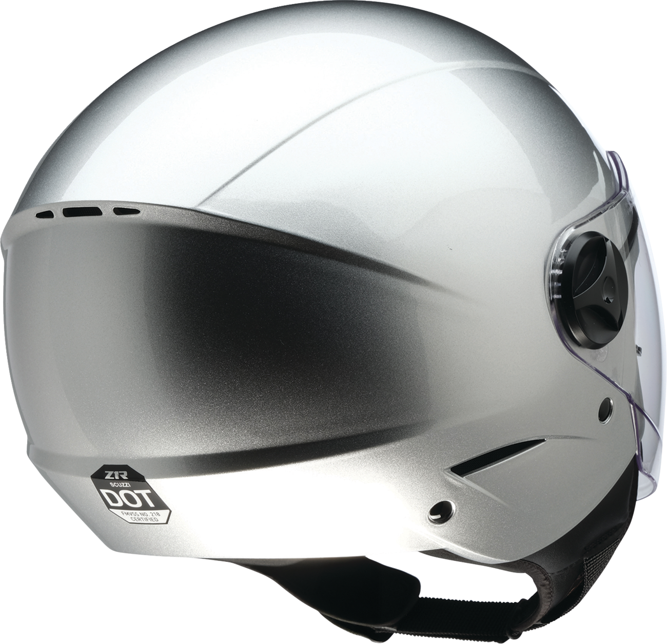 Z1R Scuzzi Helmet - Solid - Silver - Small 0104-3612