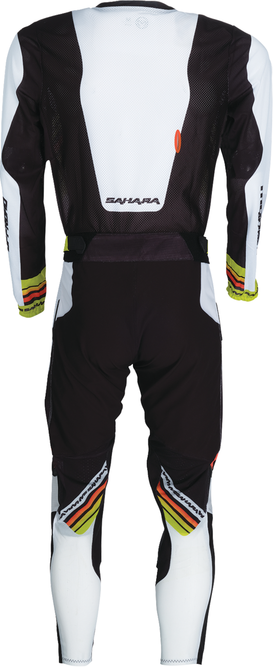 MOOSE OFFROAD Sahara Jersey - White/Black - Medium 2910-8774