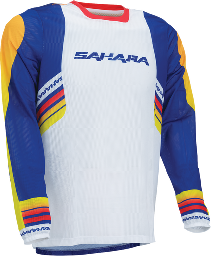 MOOSE OFFROAD Sahara Jersey - Blue/Orange - 2XL 2910-8784