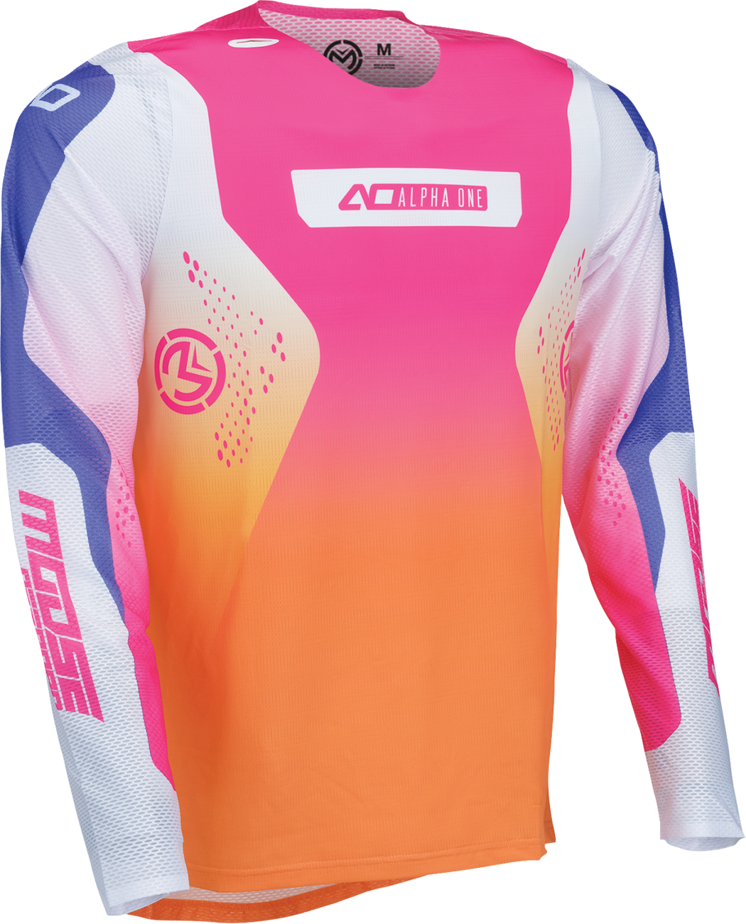 MOOSE OFFROAD Alpha One Jersey - Orange/Purple - Medium 2910-8809