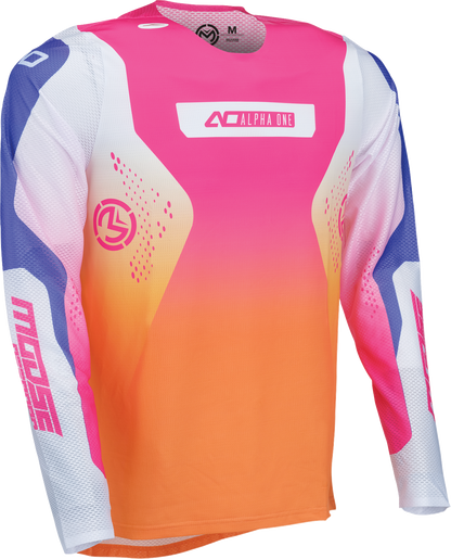 MOOSE OFFROAD Alpha One Jersey - Orange/Purple - 3XL 2910-8813