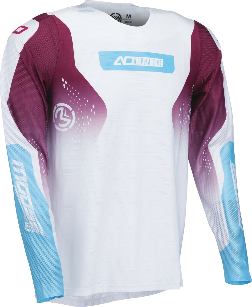 MOOSE OFFROAD Alpha One Jersey - White/Purple - XS 2910-8814