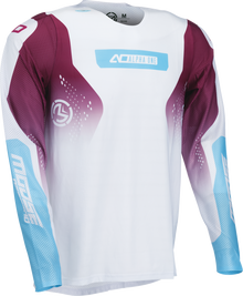 MOOSE OFFROAD Alpha One Jersey - White/Purple - Large 2910-8817