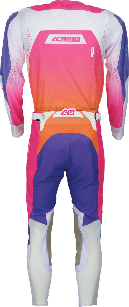 MOOSE OFFROAD Alpha One Pants - Orange/Purple - US 32 2901-12948