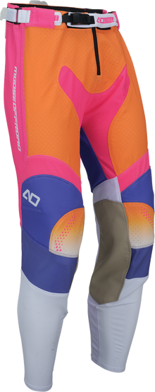 MOOSE OFFROAD Alpha One Pants - Orange/Purple - US 38 2901-12951