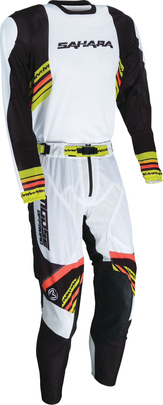MOOSE OFFROAD Sahara Jersey - White/Black - 2XL 2910-8777