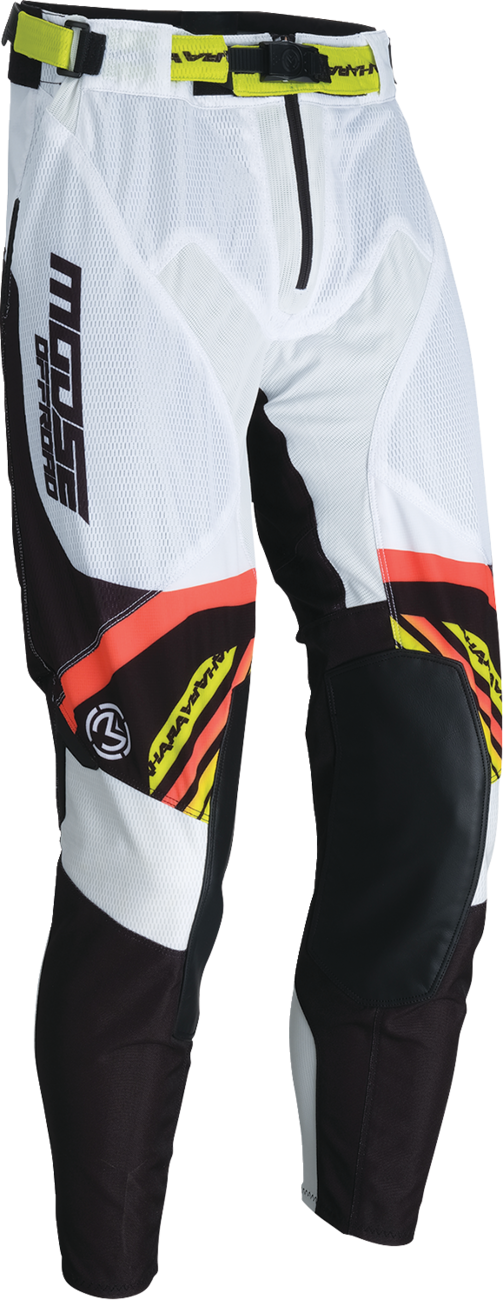 MOOSE OFFROAD Sahara Pants - White/Black - US 28 Slim 2901-12891