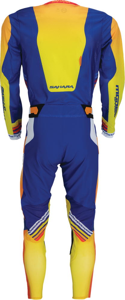 MOOSE OFFROAD Sahara Pants - Blue/Orange - US 30 Slim 2901-12903