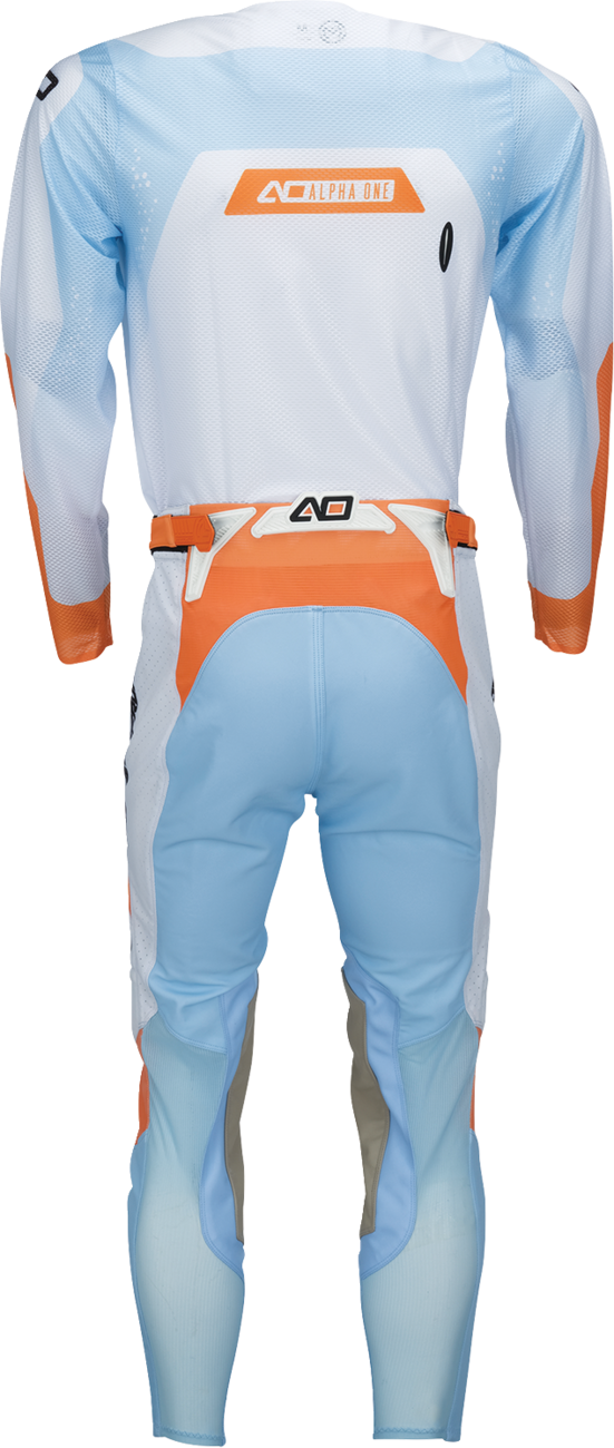 MOOSE OFFROAD Alpha One Pants - Blue/Orange - US 26 Slim 2901-12924