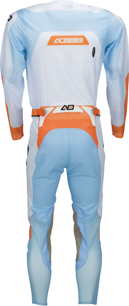 MOOSE OFFROAD Alpha One Pants - Blue/Orange - US 26 Slim 2901-12924