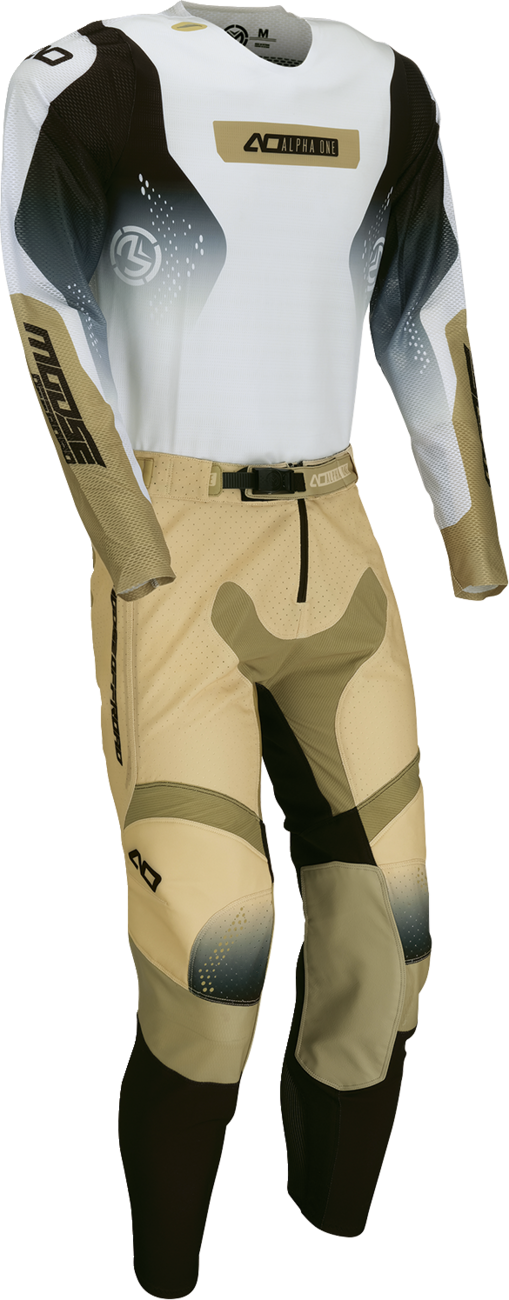 MOOSE OFFROAD Alpha One Pants - Tan/Black - US 30 Slim 2901-12935