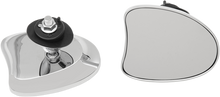 DRAG SPECIALTIES Mirrors - Side View - Deluxe - Teardrop - Chrome 77886