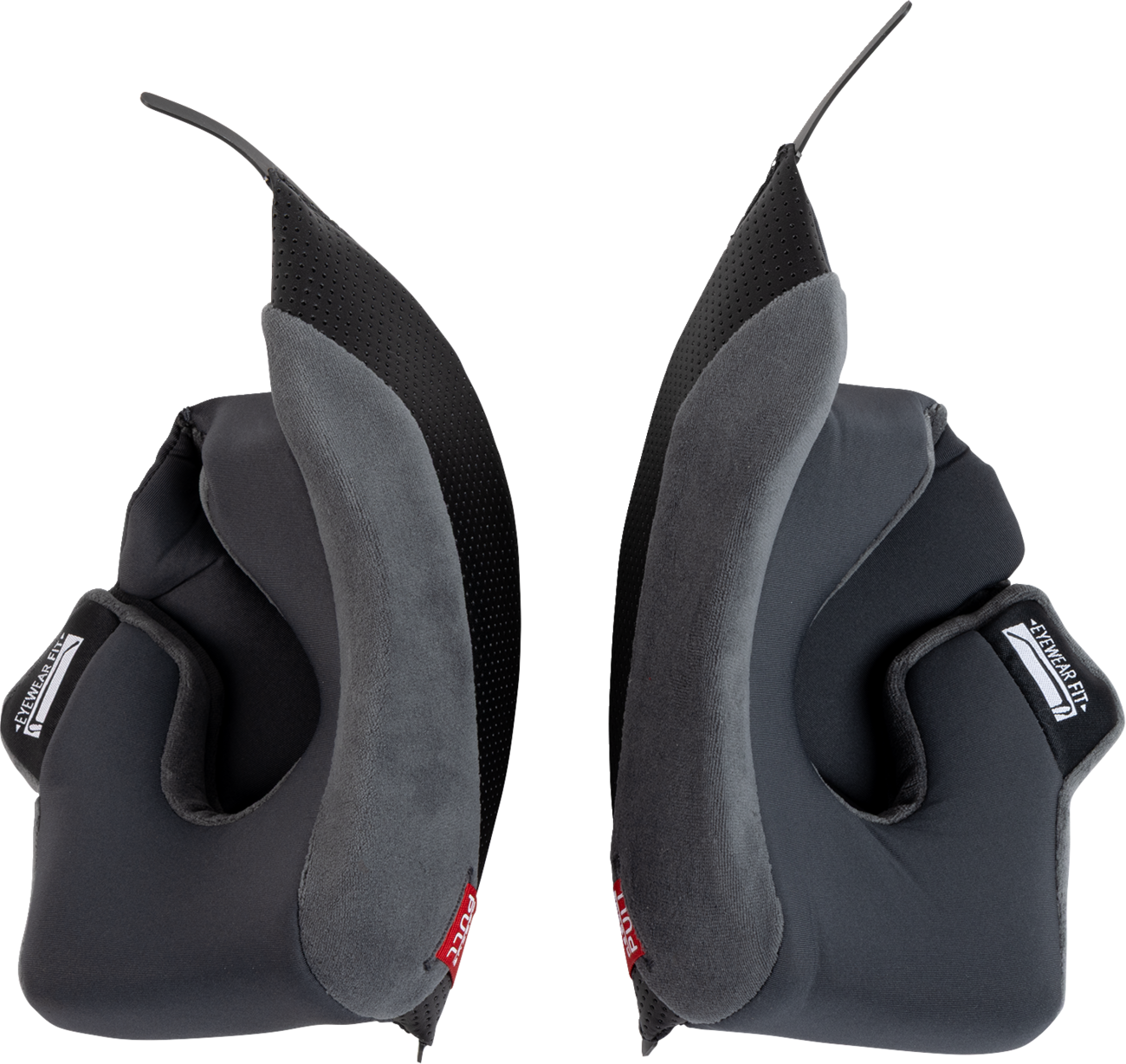 AGV K7 Cheek Pads - Gray/Black - 10 mm 2018500147-629-N
