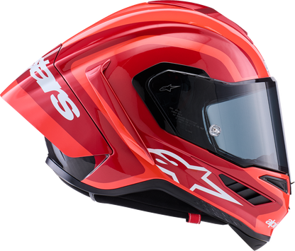 ALPINESTARS Supretech R10 Helmet - 22.06 - Arius - Gloss - Black/White/Double Red - XS 8203926-1683-XS