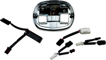 CUSTOM DYNAMICS Taillight Base Plate - Chrome - FLHC/FXLRS/FXLRST TL-BASE-25ST-C