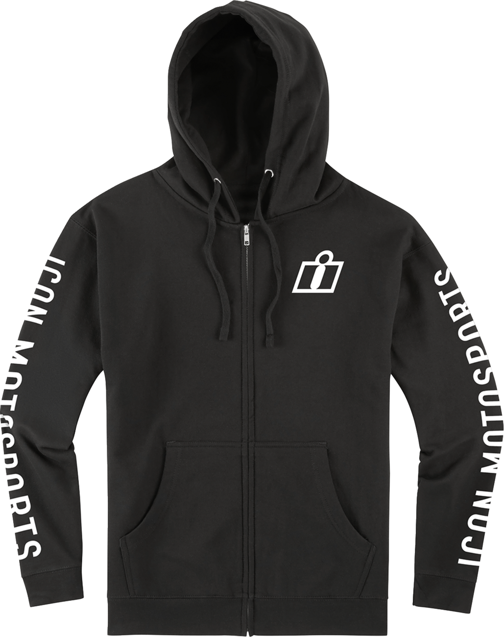 ICON Clasicon™ Zip Hoodie - Black - 3XL 3050-7464