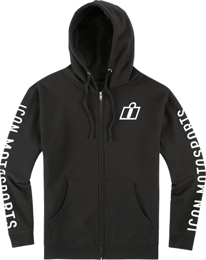 ICON Clasicon™ Zip Hoodie - Black - 2XL 3050-7463