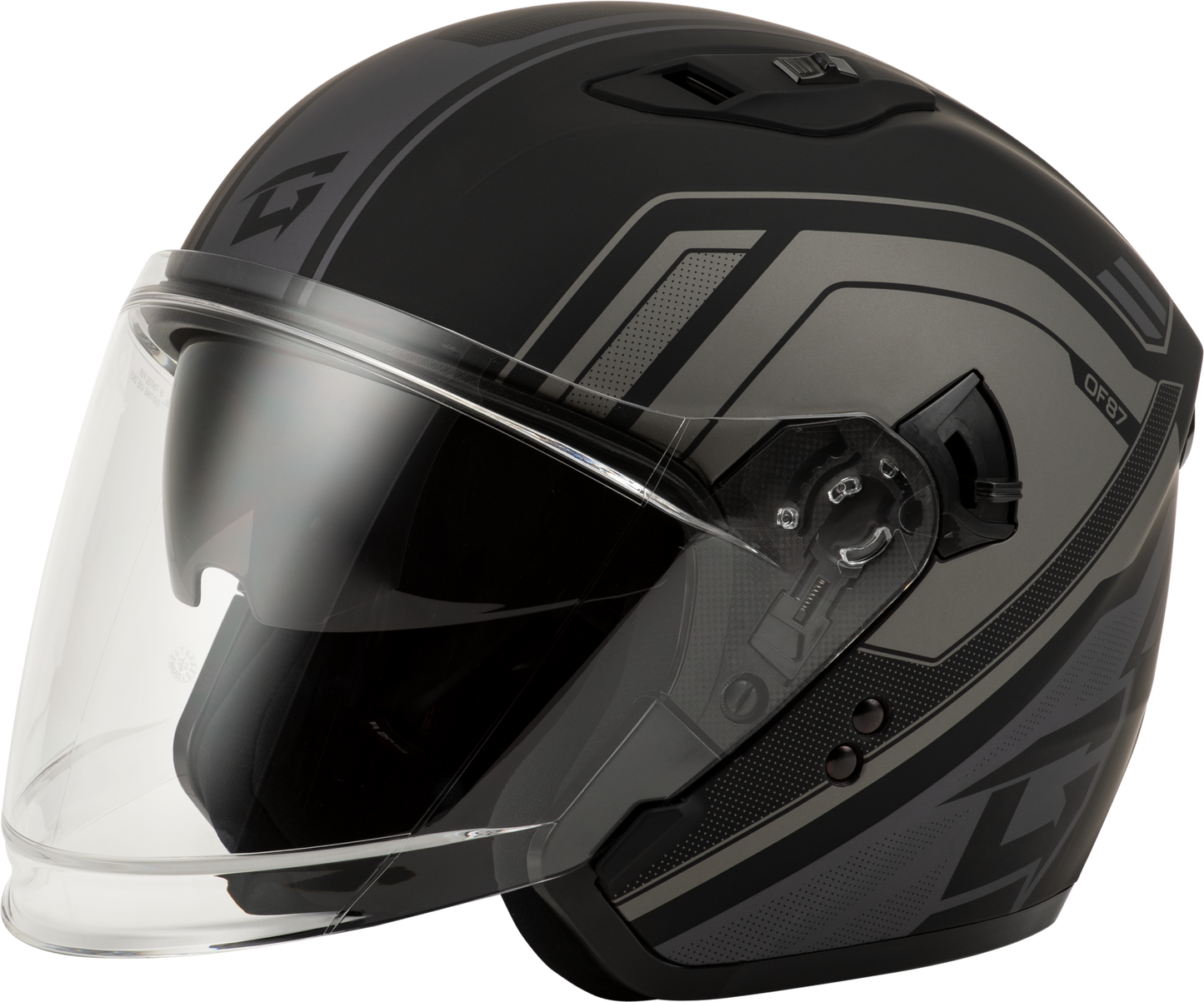 Of 87 Duke Helmet Matte Black/Grey 2x