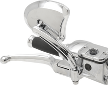 DRAG SPECIALTIES Mirrors - Side View - Tapered - Chrome - Short Stem - Pair 77888
