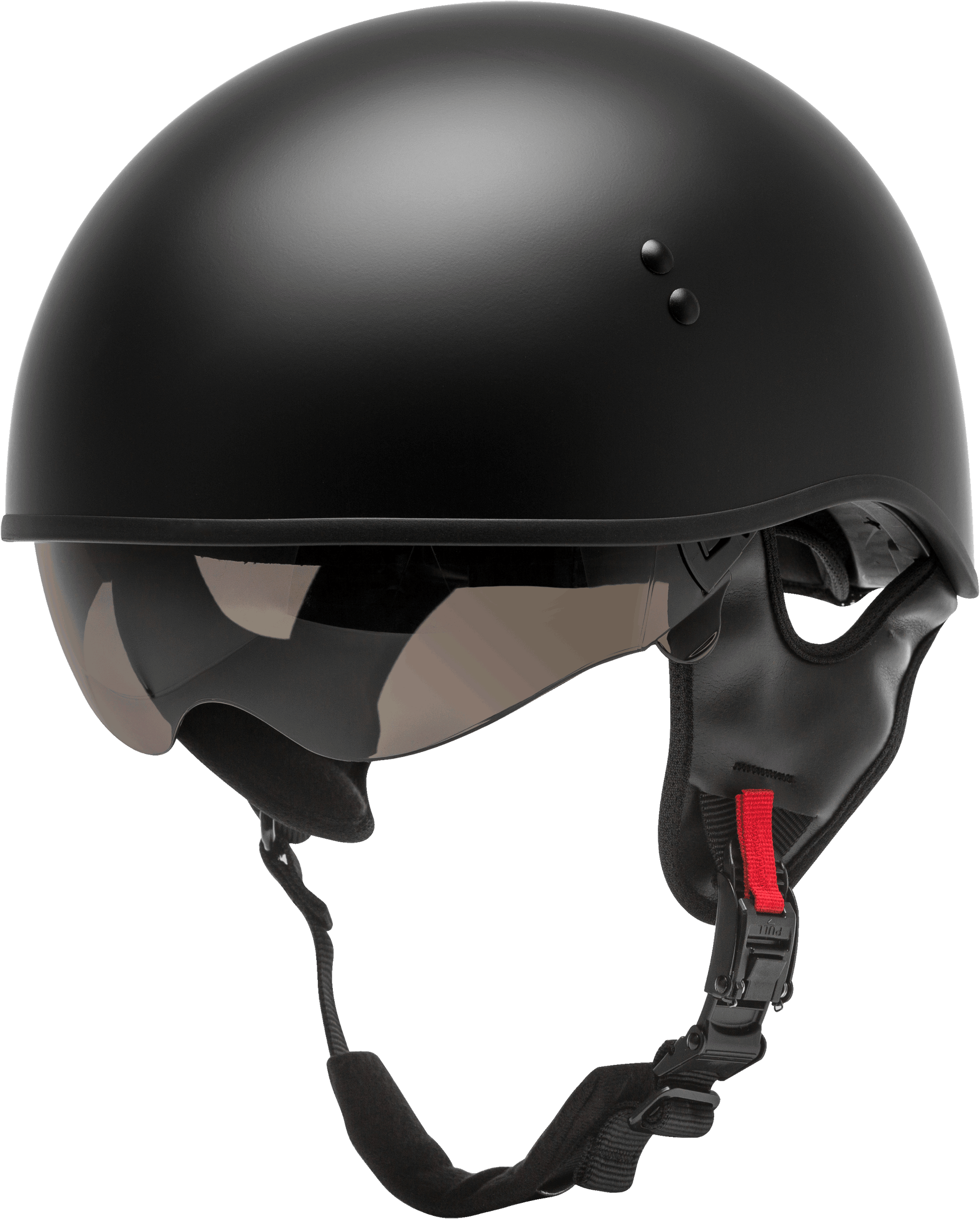Hh 65 Half Helmet Naked Matte Black Xl