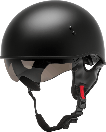 Hh 65 Half Helmet Naked Matte Black Xl
