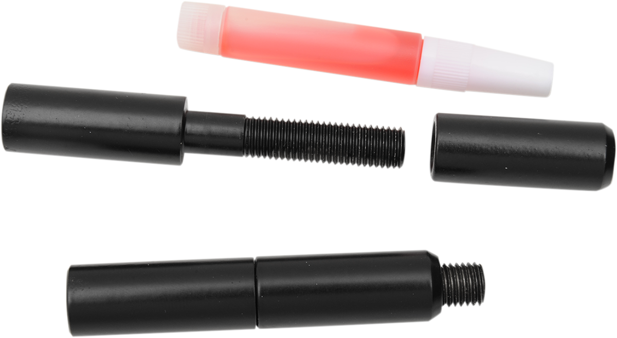 DRAG SPECIALTIES Stem Extenders - Mirror - Black M60-6613MB