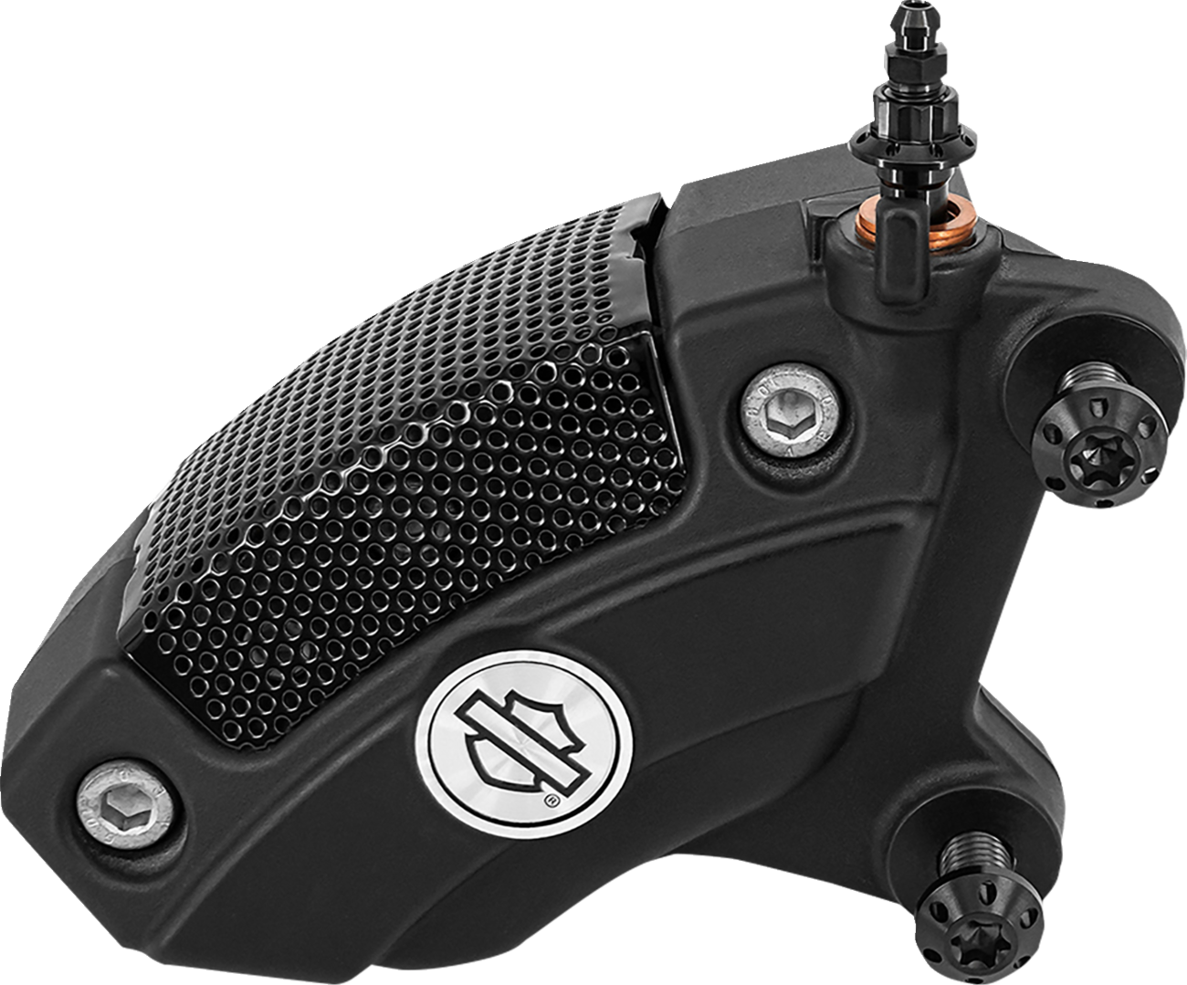 ARLEN NESS Banjo Bolt with Bleeder - 10mm - Black 300-822