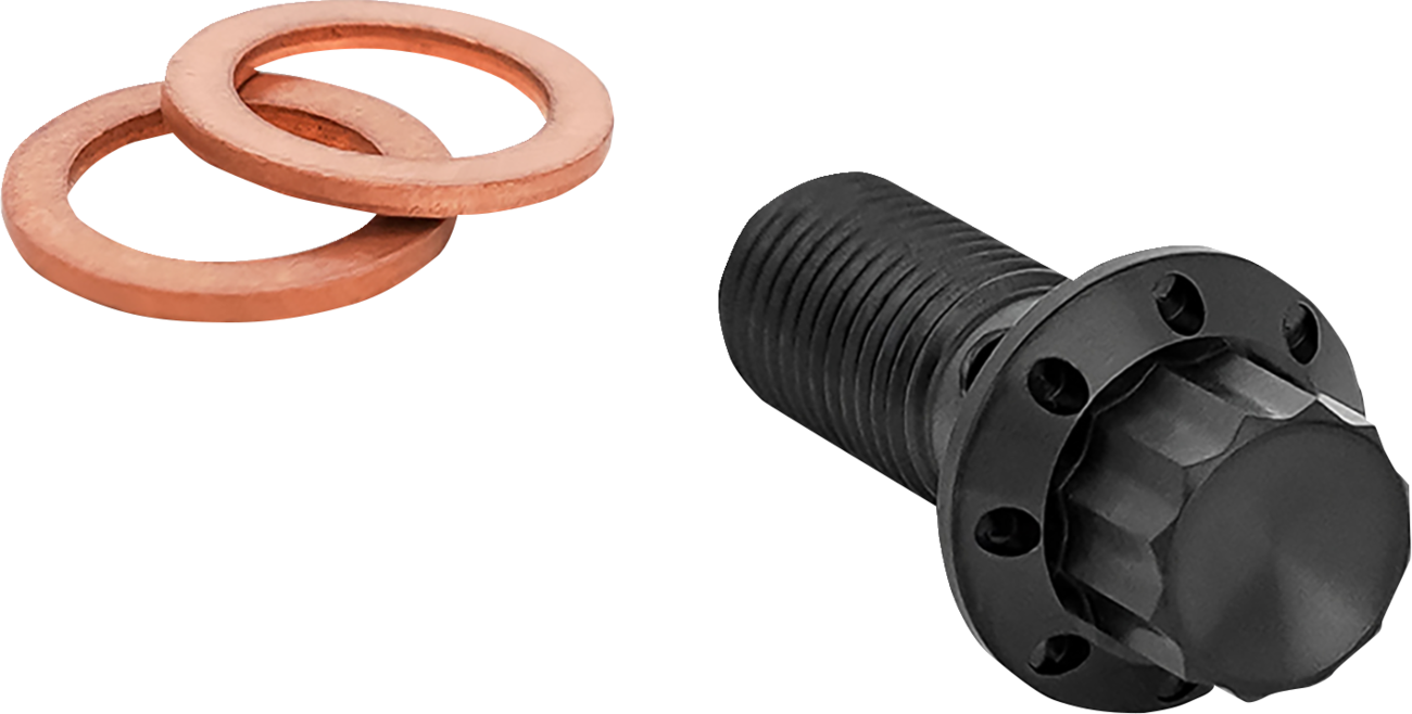 ARLEN NESS Banjo Bolt - 3/8"-24 - Black 300-825