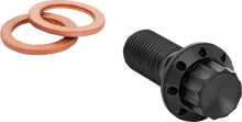 ARLEN NESS Banjo Bolt - 3/8"-24 - Black 300-825