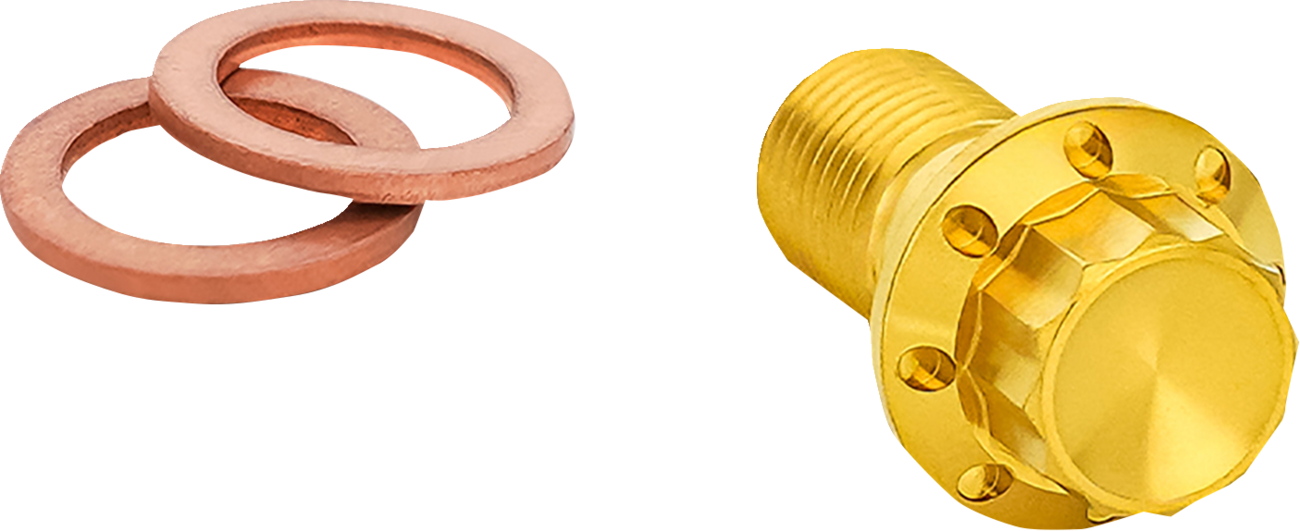 ARLEN NESS Banjo Bolt - M10x1.0 - Gold 300-829