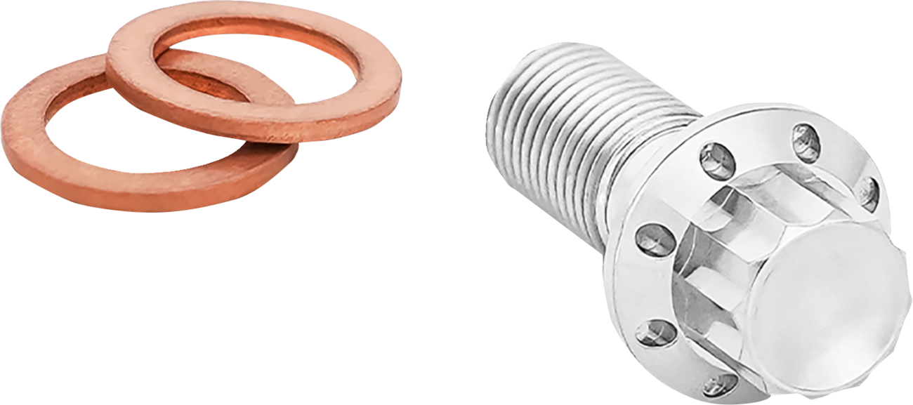 ARLEN NESS Banjo Bolt - 3/8"-24 - Polished 300-824