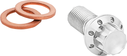 ARLEN NESS Banjo Bolt - 3/8"-24 - Polished 300-824