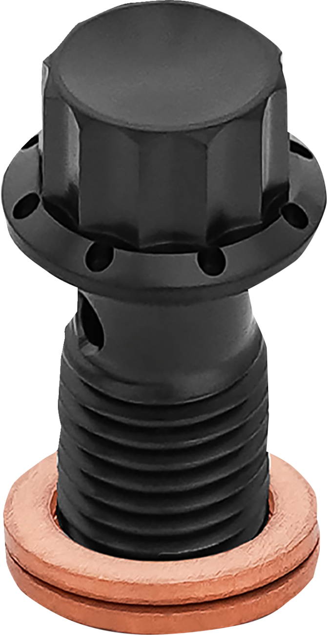 ARLEN NESS Banjo Bolt - M12x1.25 - Black 300-834