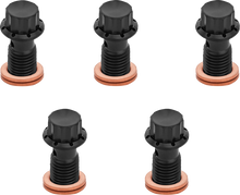 ARLEN NESS Banjo Bolt 5-Pack - M12x1.25 - Black 300-864
