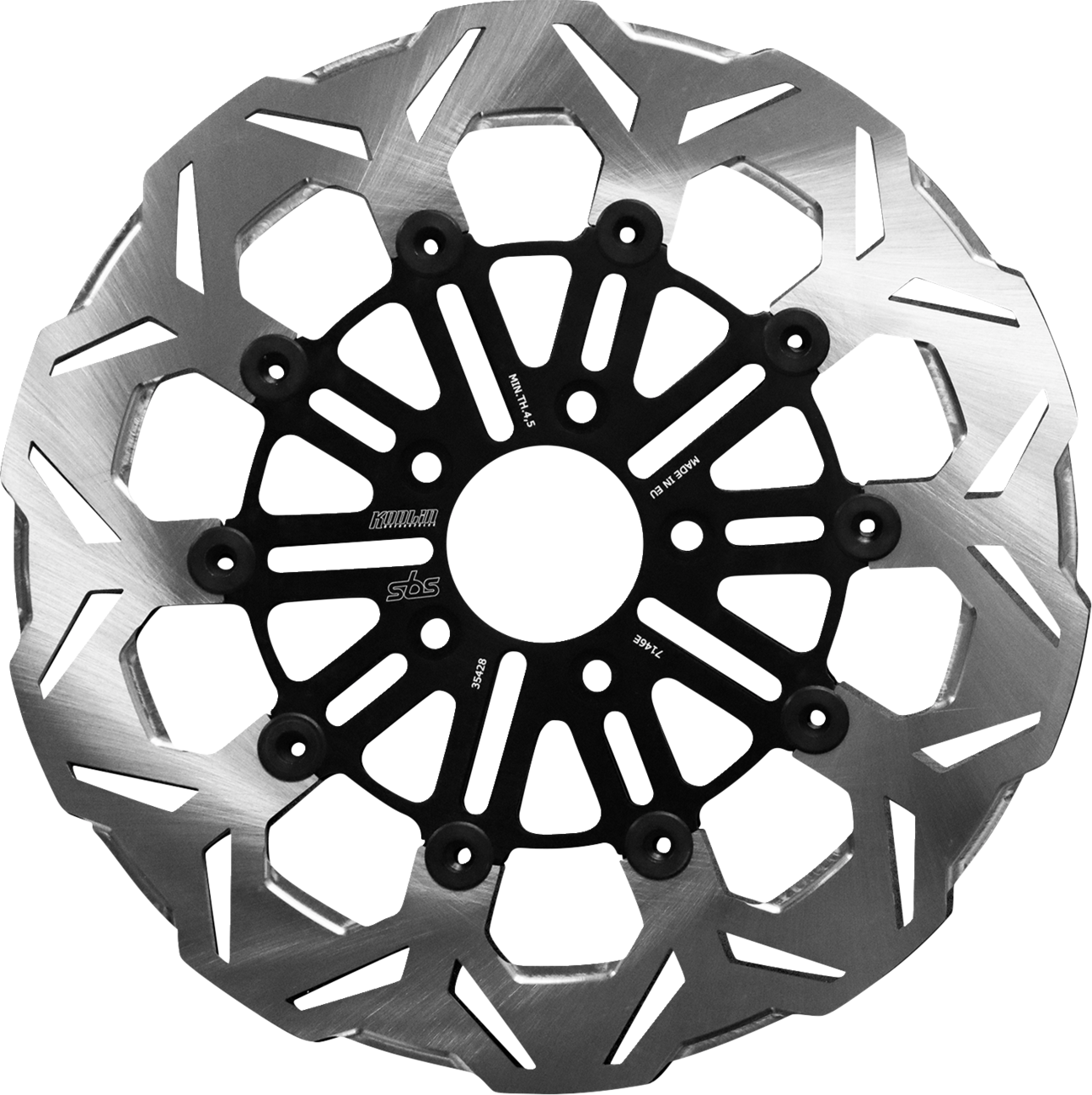 SBS DESIGNED BY KODLIN Brake Rotor - Stainless Steel - Front 7146E
