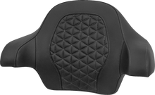 SADDLEMEN Tour-Pak® Passenger Pad - Tri-Gripper - Gray Stitch - FLH/FLT '14-'25 814-07-15602
